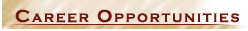 Career Opportunities